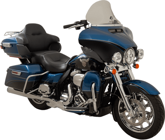 ELECTRA GLIDE ULTRA LIMITED LOW (2014 - 2022) 11.5" tinted flare windshield | KLOCK WERKS