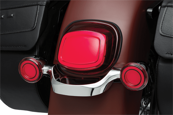 DYNA WIDE GLIDE (2002 - 2008) tracer red rear turn signal | KURYAKYN