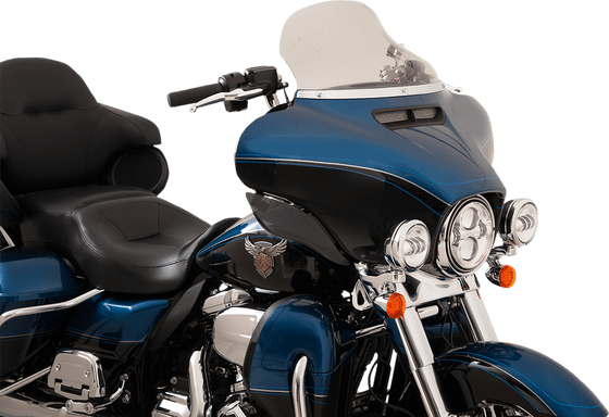 STREET GLIDE (2014 - 2022) tall smoke windshield with flare for harley davidson flh | KLOCK WERKS