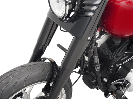 SOFTAIL FAT BOY (1965 - 2017) black fork slider cover | DRAG SPECIALTIES