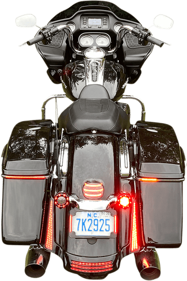 STREET GLIDE SPECIAL (2014 - 2022) dual bagz smoke lens light | CUSTOM DYNAMICS