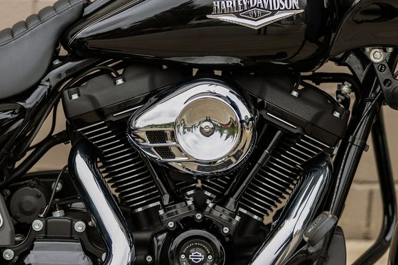 HERITAGE SPRINGER SOFTAIL CLASSIC (2005 - 2007) stealth airstream chrome air cleaner cover | S&S CYCLE