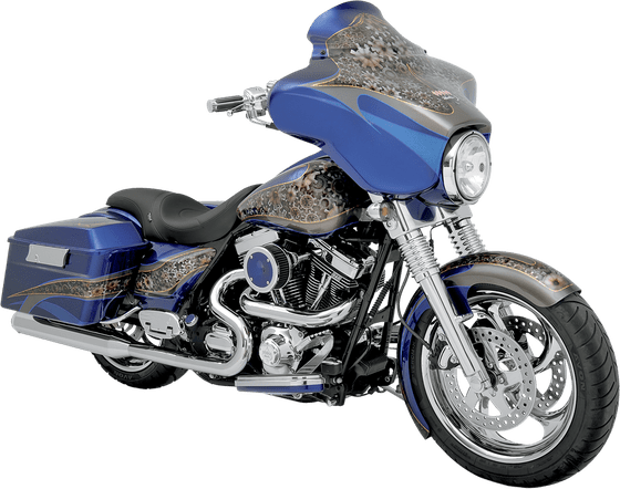 SCREAMIN EAGLE ELECTRA GLIDE (2004 - 2005) black flare windshield for harley flh 96-13 | KLOCK WERKS