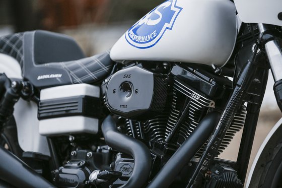 SOFTAIL DESTROYER (2019 - 2020) tribute black air cleaner cover | S&S CYCLE