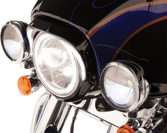 STREET GLIDE (2006 - 2013) black led headlight bezel for 1996-2013 flht models | CIRO