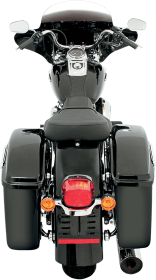 ROAD KING CUSTOM (2004 - 2007) black replacement batwing fairing | MEMPHIS SHADES HD