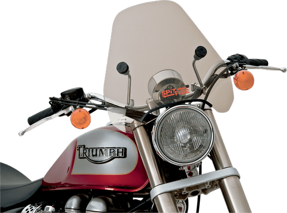 SOFTAIL DELUXE (2005 - 2017) sport windshield s-06 spitfire smoke/natural 15" | SLIPSTREAMER