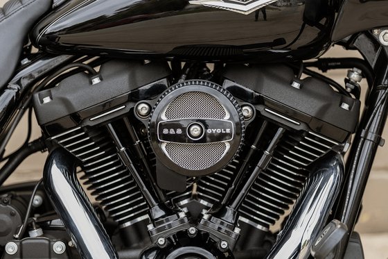 HERITAGE SPRINGER (1997 - 2003) stealth air-1 air cleaner cover | S&S CYCLE