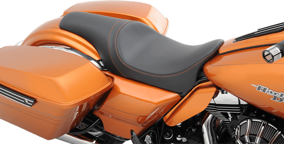 ELECTRA GLIDE STANDARD POLICE (2008 - 2022) smooth predator seat for harley dresser/touring 08-20 fl | DRAG SPECIALTIES SEATS