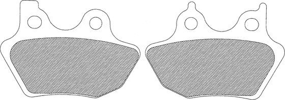 ROAD GLIDE LIMITED CLASSIC (2000 - 2007) sintered brake pad | DRAG SPECIALTIES