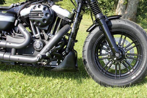 SPORTSTER FORTY-EIGHT (2017 - 2022) spoiler bobber raw xl frame cover | CULT WERK