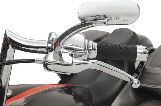 CVO ELECTRA GLIDE ULTRA CLASSIC (2008 - 2013) chrome handlebar control kit with brake master cylinder (15mm) | DRAG SPECIALTIES