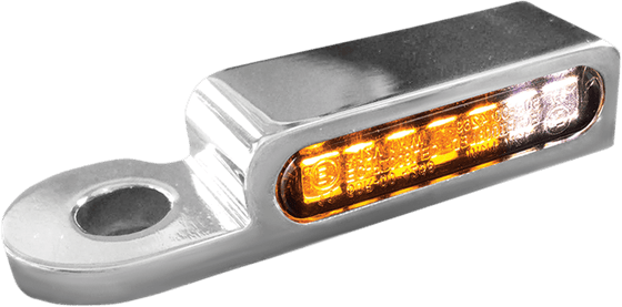 CVO STREET GLIDE (2010 - 2020) handlebar mounting led blinkers with position light chrome | HEINZ BIKES