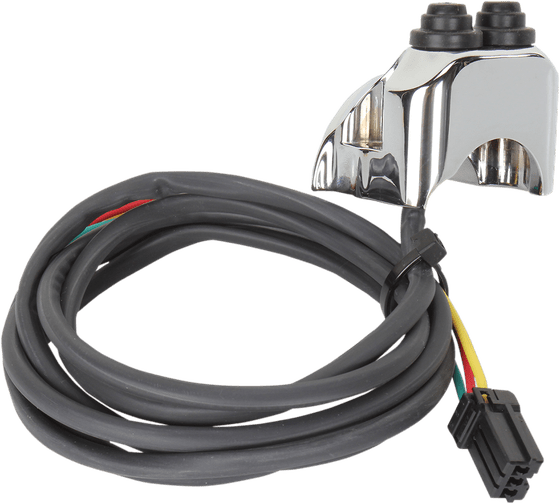 ROAD GLIDE LIMITED CLASSIC (2020 - 2022) chrome handlebar mounted switch control | LEGEND SUSPENSION