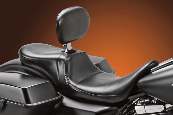 CVO SE ELECTRA GLIDE ULTRA LIMITED (2014 - 2021) daytona 2-up smooth seat with driver backrest | LE PERA