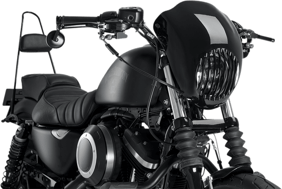 SOFTAIL NIGHT TRAIN (1998 - 2005) 5-3/4 black headlight bezel | CUSTOM ACCES - MOTOACCES