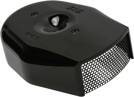 SPORTSTER 1200 CUSTOM (2007 - 2019) tribute black air cleaner cover | S&S CYCLE