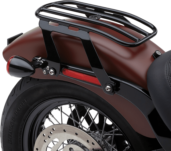 SOFTAIL STREET BOB (2018 - 2022) solo black luggage rack | COBRA