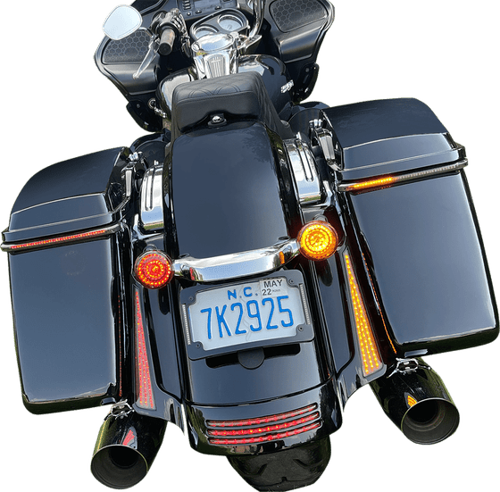 STREET GLIDE (2014 - 2022) smart red/amber turn signal light | CUSTOM DYNAMICS