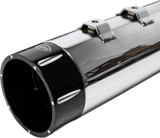 CVO STREET GLIDE (2010 - 2016) mk45 slip-on muffler with tracer end cap | S&S CYCLE