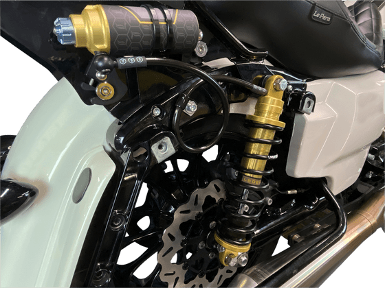 CVO STREET GLIDE (2015 - 2022) revo-arc rear shocks | LEGEND SUSPENSION