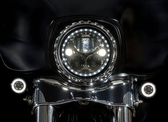 CVO SE ELECTRA GLIDE ULTRA LIMITED (2014 - 2020) probeam dynamic ringz front turn signals | CUSTOM DYNAMICS