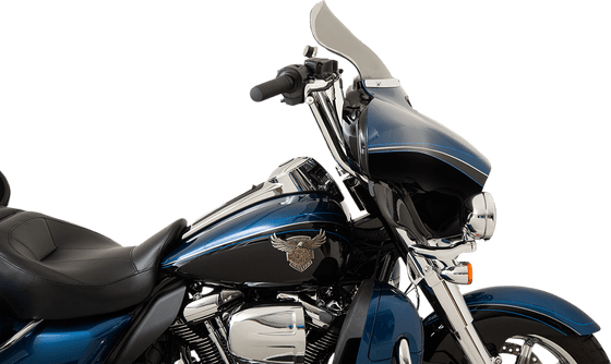 CVO STREET GLIDE (2010 - 2022) tall smoke windshield with flare for harley davidson flh | KLOCK WERKS