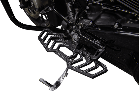 ROAD GLIDE LIMITED CLASSIC (1999 - 2022) black trackboards floorboards | KODLIN MOTORCYCLE