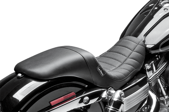 DYNA SUPERGLIDE CUSTOM (2006 - 2014) daytona sport smooth full-length seat for harley dynaglide | LE PERA