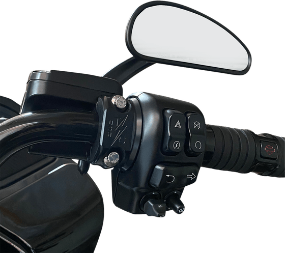 SOFTAIL SPORT GLIDE (2018 - 2022) black clutch/brake perch clamp | THRASHIN SUPPLY CO.