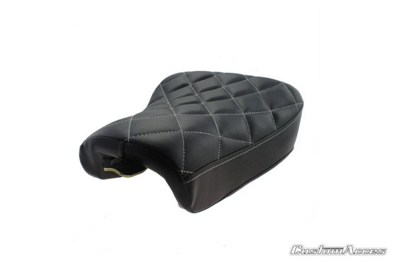 SPORTSTER 1200 SUPER LOW (2014 - 2020) sportster seat in black | CUSTOM ACCES - MOTOACCES