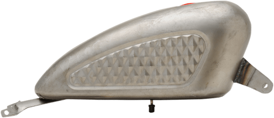 SPORTSTER IRON (2009 - 2022) diamond pattern gas tank (3 gallon) | DRAG SPECIALTIES