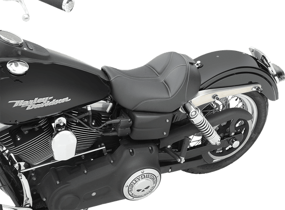 DYNA SUPERGLIDE CUSTOM (2006 - 2014) dominator solo seat | SADDLEMEN