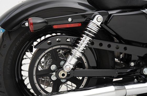 SPORTSTER 1200 (2016 - 2020) standard chrome shock absorbers - 10.5" (267mm) | DRAG SPECIALTIES SHOCKS