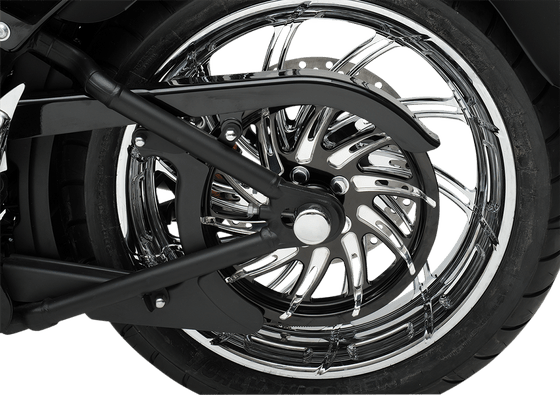 DYNA SUPERGLIDE CUSTOM (2008 - 2014) chrome rear axle nut cover | DRAG SPECIALTIES