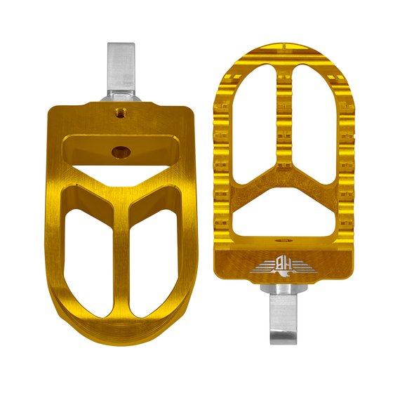 SOFTAIL BAD BOY (1995 - 1997) footp mx v2 stail xl gld footpeg | HEINZ BIKES