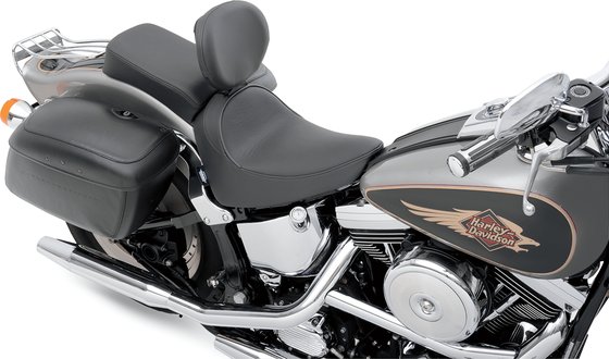 SOFTAIL DELUXE (1993 - 1996) solo seat with driver backrest receptacle for harley softtail | DRAG SPECIALTIES SEATS