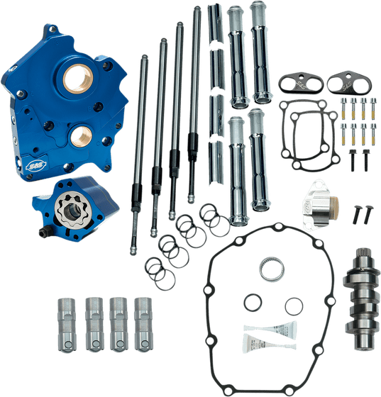 HERITAGE SOFTAIL CLASSIC (2018 - 2022) cam 465c with plate and chrome for m8 engines | S&S CYCLE