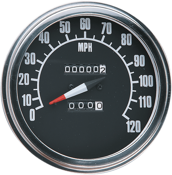 SOFTAIL BAD BOY (1995 - 1995) fl speedometer with reed switch and 68-84 face | DRAG SPECIALTIES