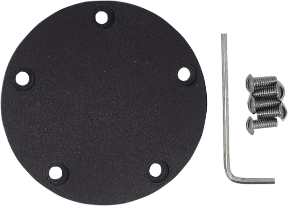 ROAD KING CUSTOM (2004 - 2007) wrinkle black point cover for 1999-2017 twin cam engines | DRAG SPECIALTIES