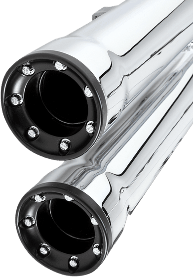 SPORTSTER 883 LOW (2005 - 2013) 3" slip-on muffler in chrome for harley davidson | COBRA