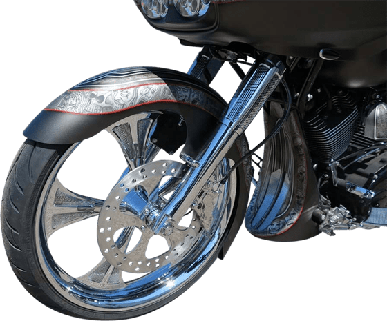 ROAD KING CUSTOM (2004 - 2007) thicky front fender for 21" wheel | PAUL YAFFE BAGGER NATION