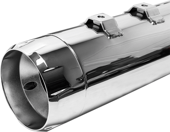 ULTRA CLASSIC ELECTA GLIDE (1989 - 2016) 4.5" chrome slip-on muffler with thruster end cap | S&S CYCLE