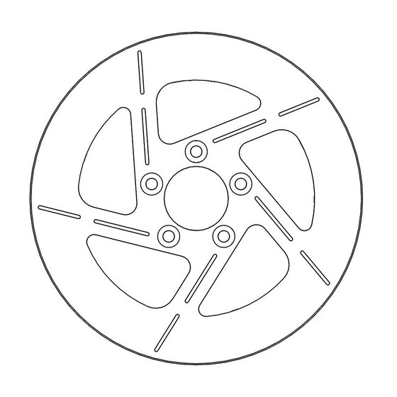 SOFTAIL CUSTOM (1987 - 2010) moto-master harley tulsa brakedisc left ø292 (10.2mm holes) | MOTO-MASTER