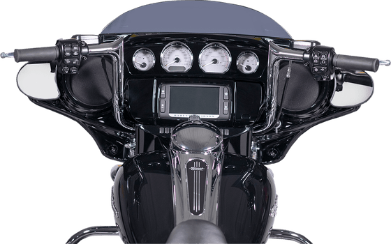 ELECTRA GLIDE ULTRA LIMITED LOW (2010 - 2013) 10" chrome handlebar for flh models | FAT BAGGERS INC.