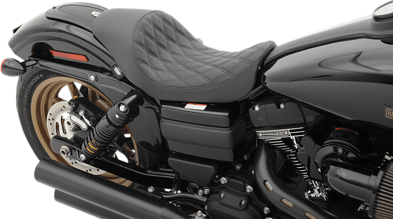 DYNA LOW RIDER (2006 - 2017) diamond solo seat for harley dyna glide | DRAG SPECIALTIES SEATS