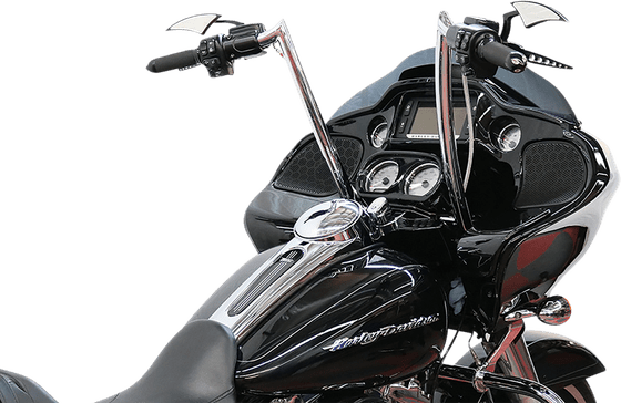 ROAD GLIDE LIMITED CLASSIC (2020 - 2022) chrome 16" handlebar with wiring | PAUL YAFFE BAGGER NATION