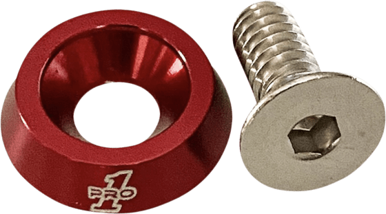 ROAD KING CLASSIC (1998 - 2019) red seat knob | PRO-ONE PERF.MFG.