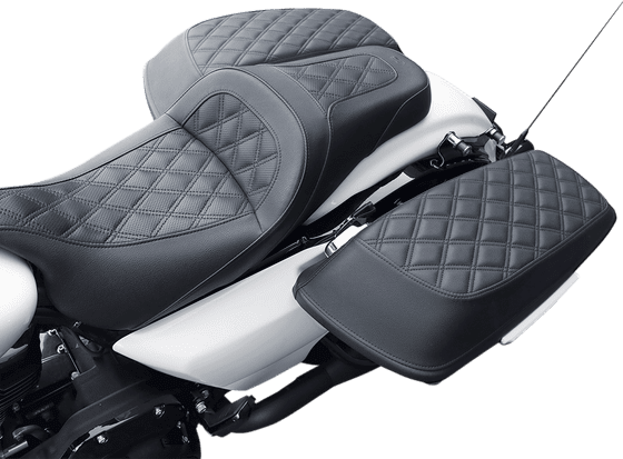 ELECTRA GLIDE STANDARD POLICE (2019 - 2022) long/short bagger saddlebag cover | SADDLEMEN