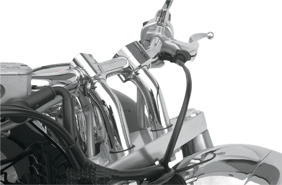 SOFTAIL STREET BOB (2018 - 2022) 1" chrome handlebar riser | BARON